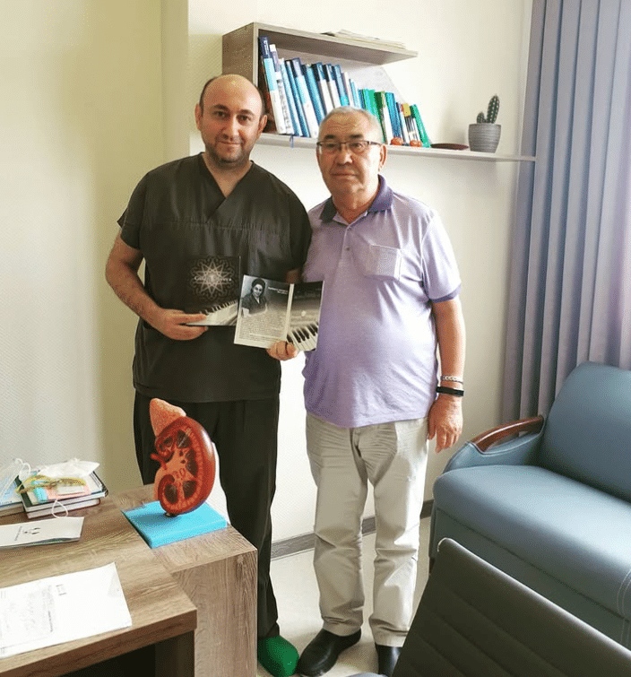 “Dan Ulduzu” ansamblının bədii rəhbəri, Tariyel Abbasov ilə Xatirə